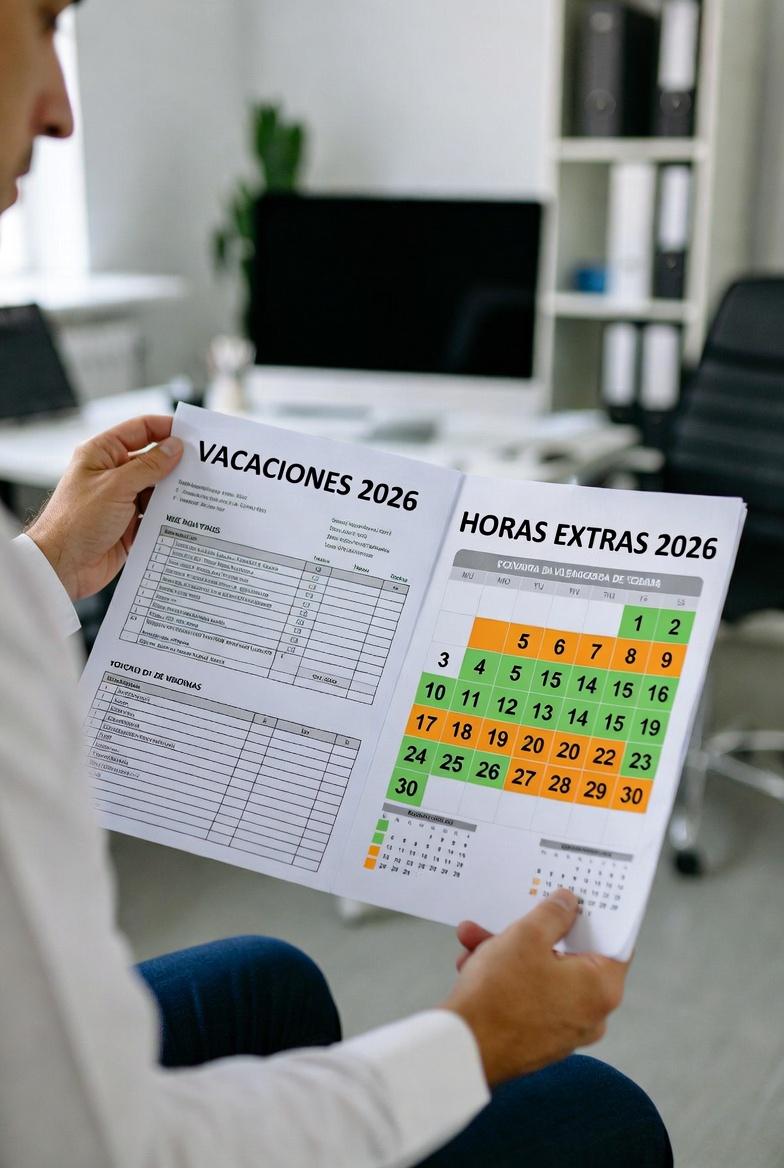 Retribución vacacional con horas complementarias o extraordinarias: 2026
