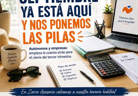 Septiembre para autónomos y pymes: 7 cosas que conviene revisar antes del cierre del tercer trimestre